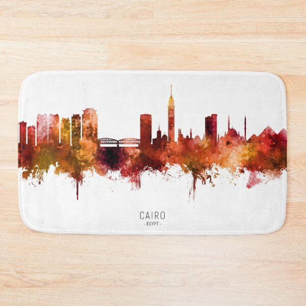 Item preview, Cairo Egypt Skyline designed and sold by ArtPrints.