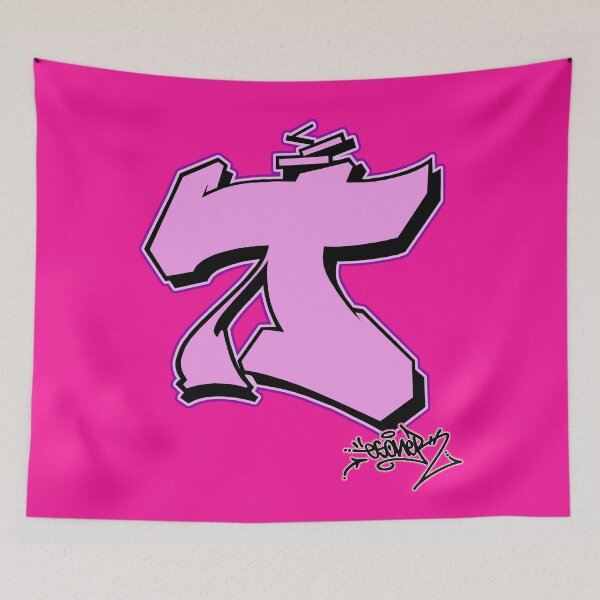 Item preview, PINK T BY ESONE URBAN GRAFFITI STREET STYLE  designed and sold by GraffitiBomberZ.