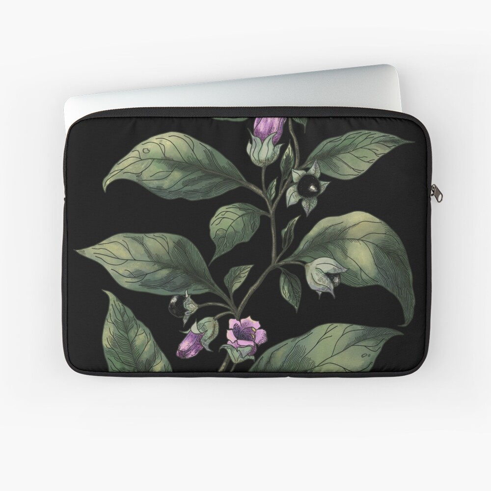  Belladonna. Deadly nightshade. Magical herbs  Samsung Galaxy Phone Case