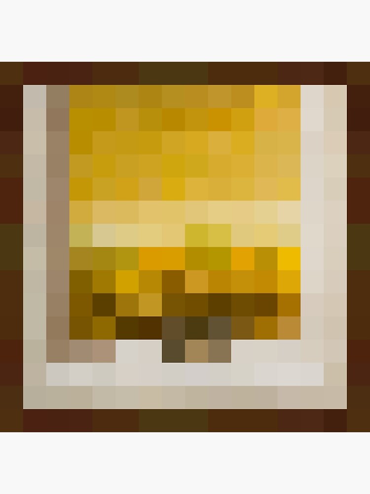 Minecraft Painting Wasteland Premium Matte Vertical Poster Designed