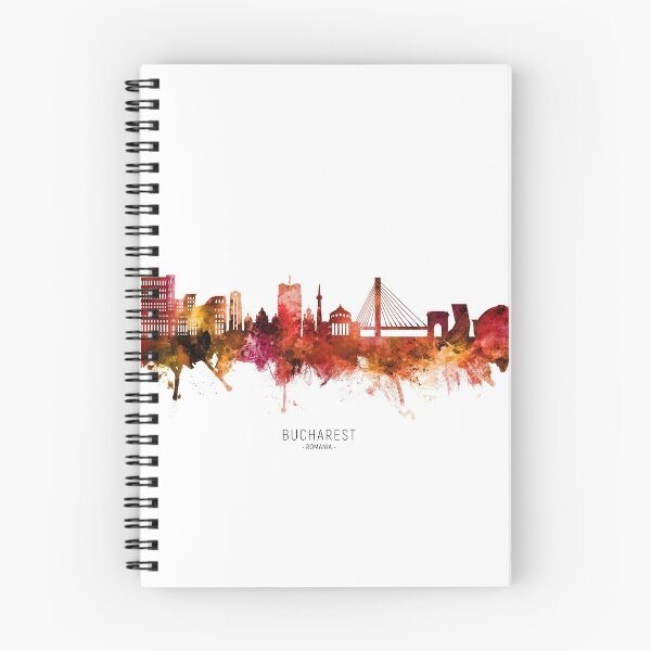 Item preview, Bucharest Romania Skyline designed and sold by ArtPrints.