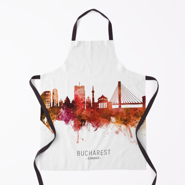 Item preview, Bucharest Romania Skyline designed and sold by ArtPrints.