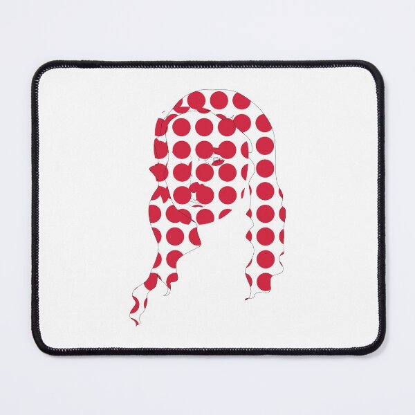 Item preview, red dotted face Lisa del Giocondo Mona Lisa designed and sold by KARTICK DUTTA.