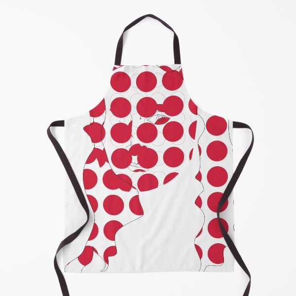 Item preview, red dotted face Lisa del Giocondo  Mona Lisa designed and sold by KARTICK DUTTA.