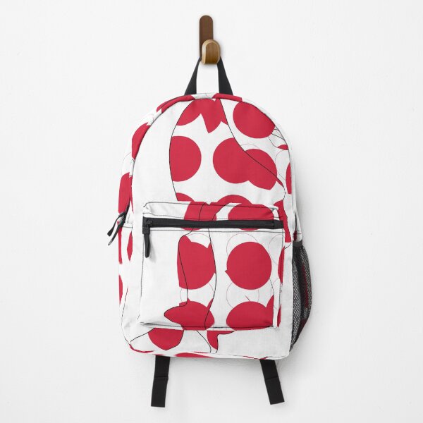 Item preview, red dotted face Lisa del Giocondo Mona Lisa designed and sold by KARTICK DUTTA.