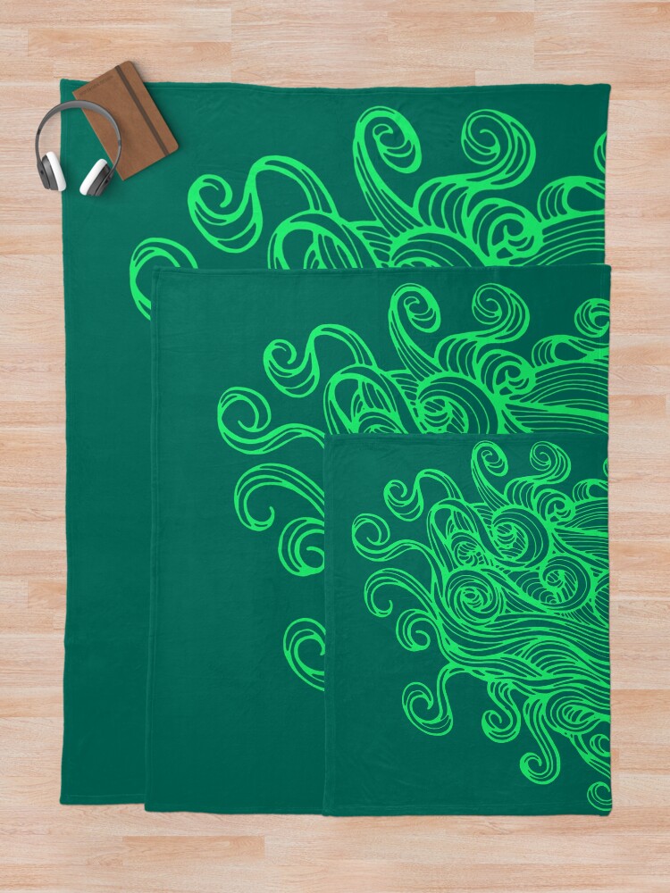 Thumbnail 5 of 6, Throw Blanket, Vortex designed and sold by WVortex.