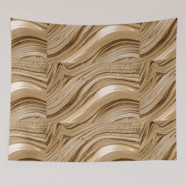 Item preview, Gold Liquid Marble, Fluid Painting designed and sold by newburyboutique.