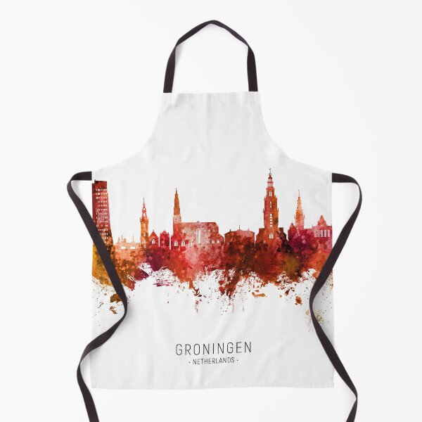 Item preview, Groningen The Netherlands Skyline designed and sold by ArtPrints.