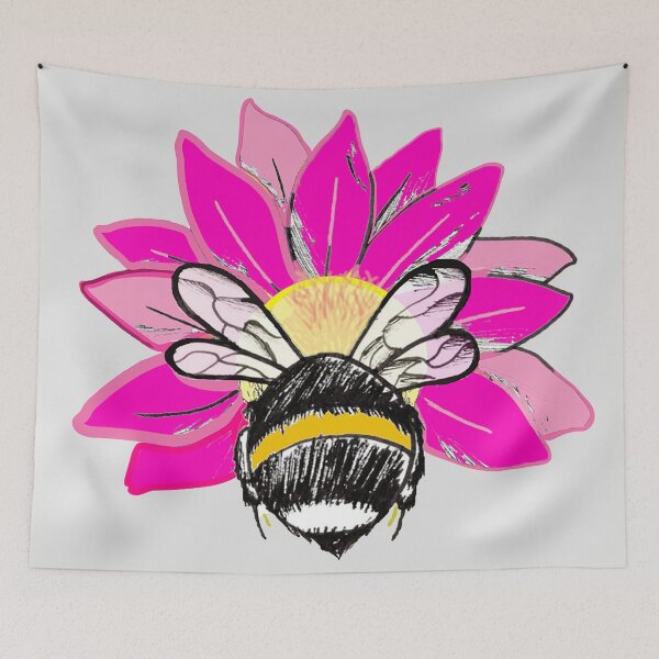 Item preview, Bumblebee Snacktime - Gray designed and sold by AshofthePhoenix.