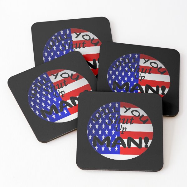 Item preview, Will You Shut Up MAN! Joe Biden designed and sold by Beautiful Designs.