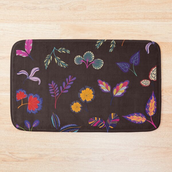 Item preview, Patterned Leaves and Flowers designed and sold by Nanba3.