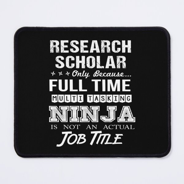 Item preview, Research Scholar T Shirt - Multitasking Ninja Job Gift Item Tee designed and sold by oldsbyisai.