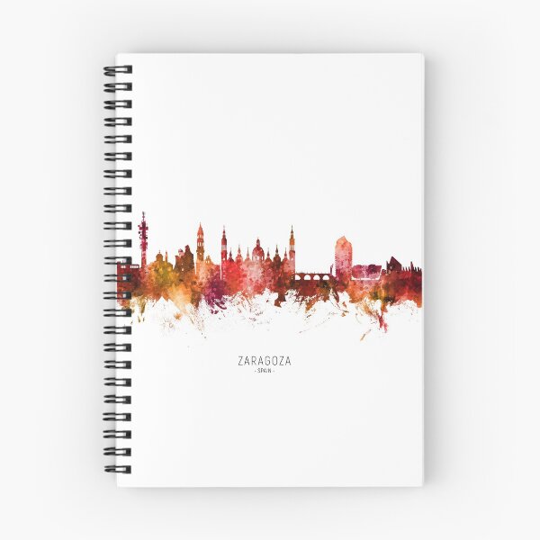 Item preview, Zaragoza Spain Skyline designed and sold by ArtPrints.