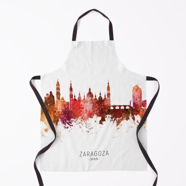 Item preview, Zaragoza Spain Skyline designed and sold by ArtPrints.