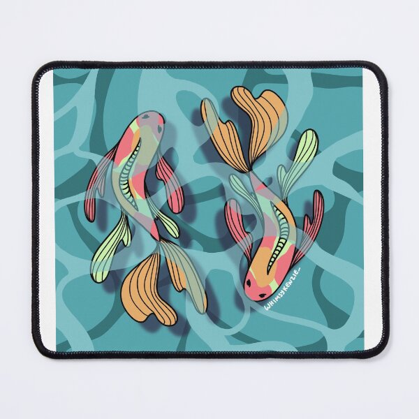 Item preview, pink and orange koi pond designed and sold by McKenzie Balderrama.