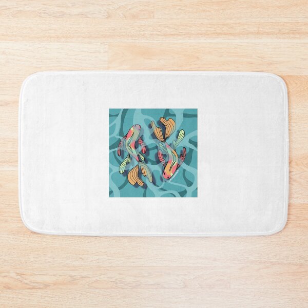 Item preview, pink and orange koi pond designed and sold by McKenzie Balderrama.
