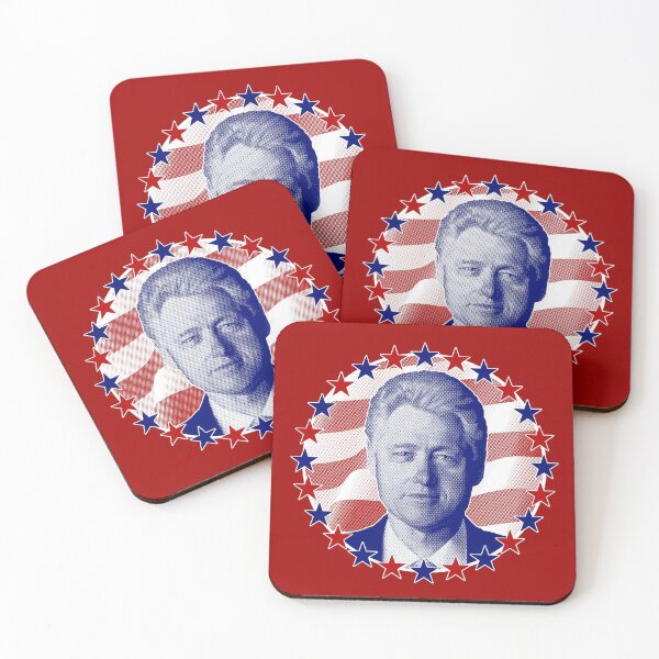 Artikelvorschau, US-Präsident Bill Clinton Stars and Stripes entworfen und verkauft von ElectricPopSpot.