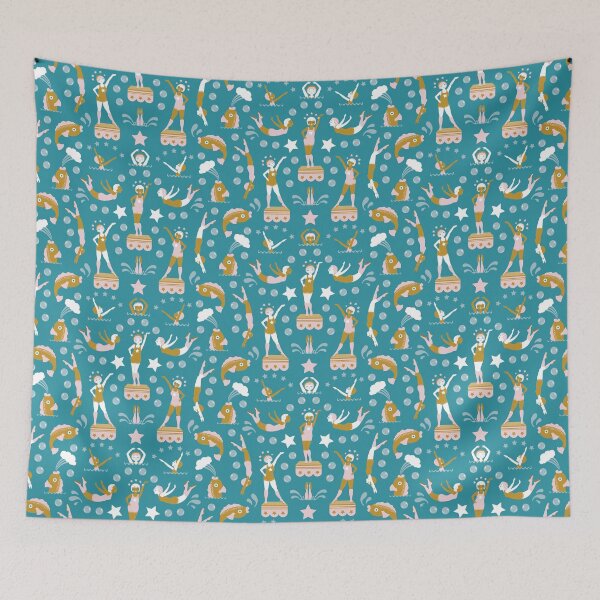 Item preview, Aqua Follies designed and sold by craftycuss.