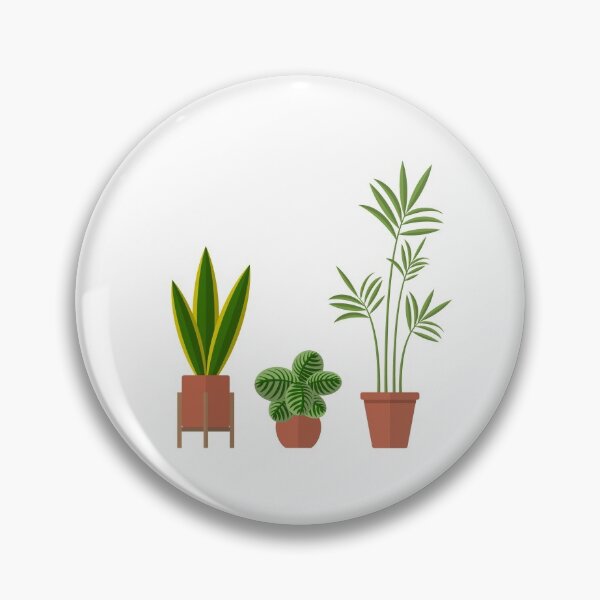 Item preview, 3 illustrated house plants designed and sold by WietskeWelten.