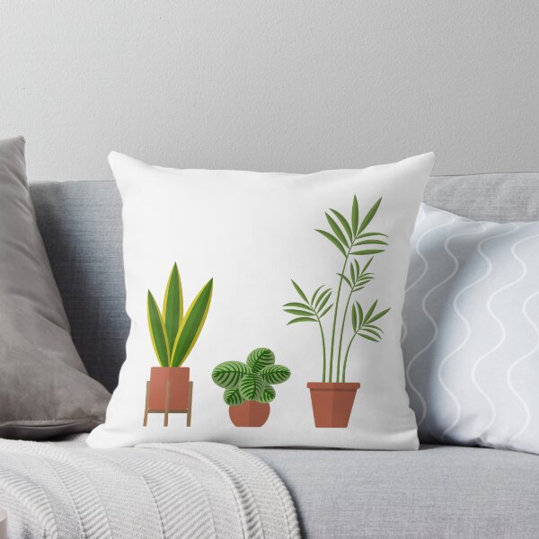 Item preview, 3 illustrated house plants designed and sold by WietskeWelten.