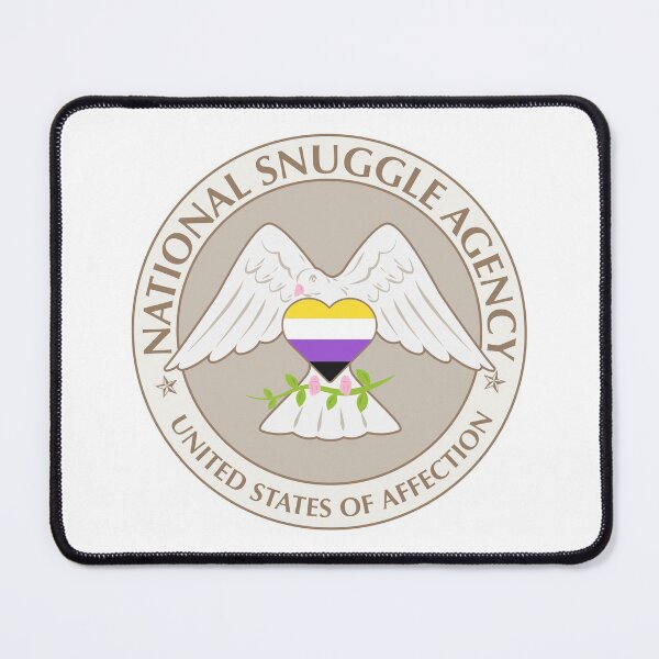 Item preview, National Snuggle Agency Non-Binary 2 designed and sold by animinimal.