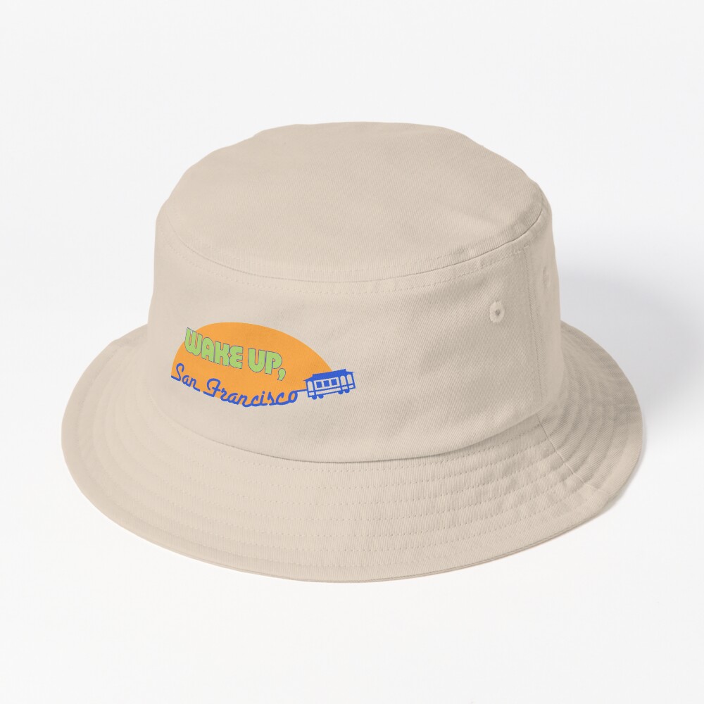 San Francisco Bucket Hat White