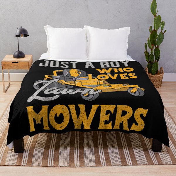 Item preview, Lawn Mowing Just a Boy who Loves Mowers Gardener designed and sold by tommyrbarke23.