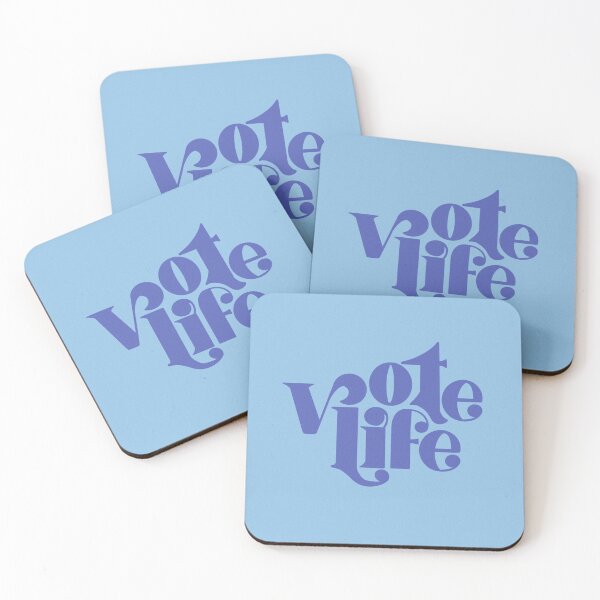 Item preview, vote pro-life first blue designed and sold by McKenzie Balderrama.
