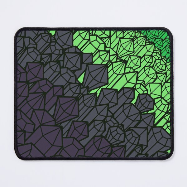 Type 1 Flatline Crystals Mouse Pad