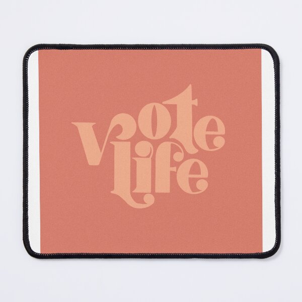Item preview, vote pro-life first coral designed and sold by McKenzie Balderrama.