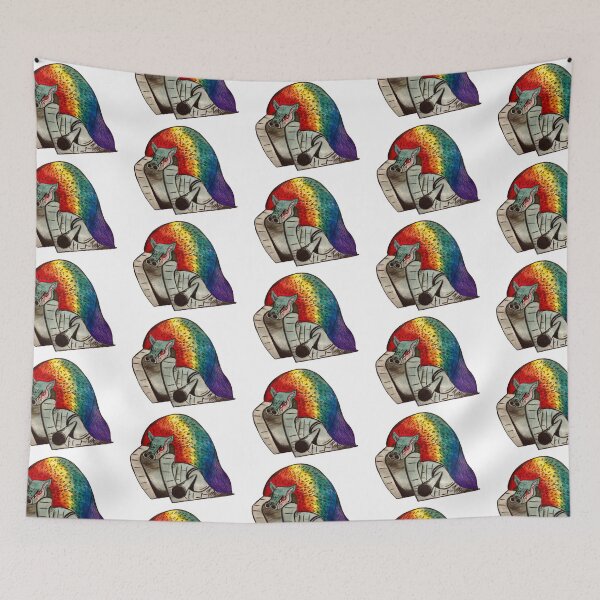 Item preview, Rainbow Tarkus designed and sold by lovebeach.