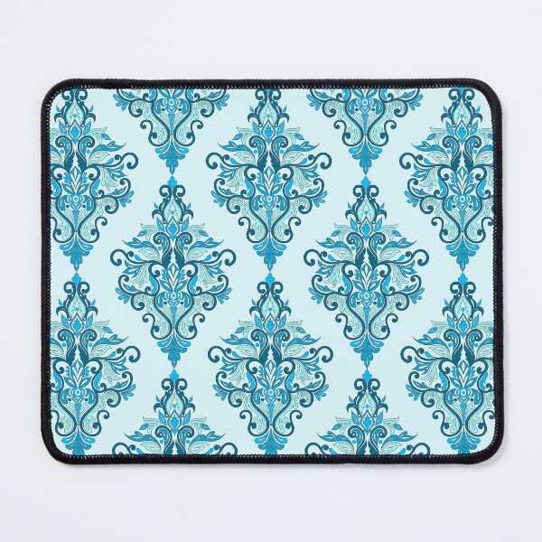 Item preview, Seamless Paisley Repeat Pattern - Light Blue designed and sold by SemDesigns1.