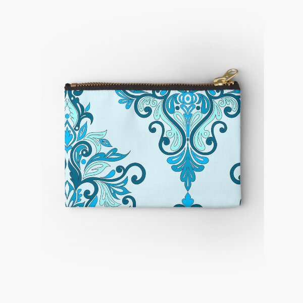 Item preview, Seamless Paisley Repeat Pattern - Light Blue designed and sold by SemDesigns1.
