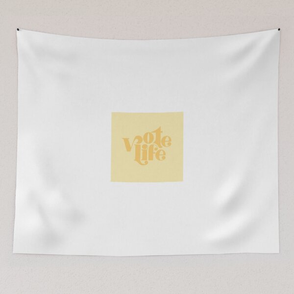 Item preview, vote pro-life first yellow designed and sold by McKenzie Balderrama.