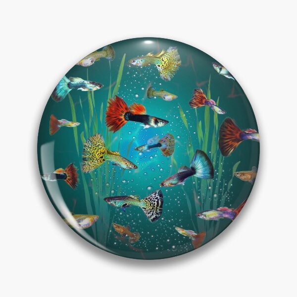 Item preview, Colourful Guppies designed and sold by Johnny Furlotte.