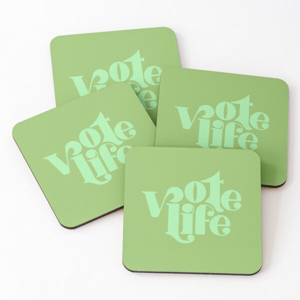 Item preview, vote pro-life first green designed and sold by McKenzie Balderrama.
