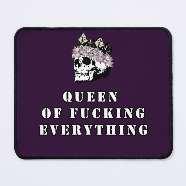 Item preview, Queen Of Fucking Everything designed and sold by DarinaDrawing.