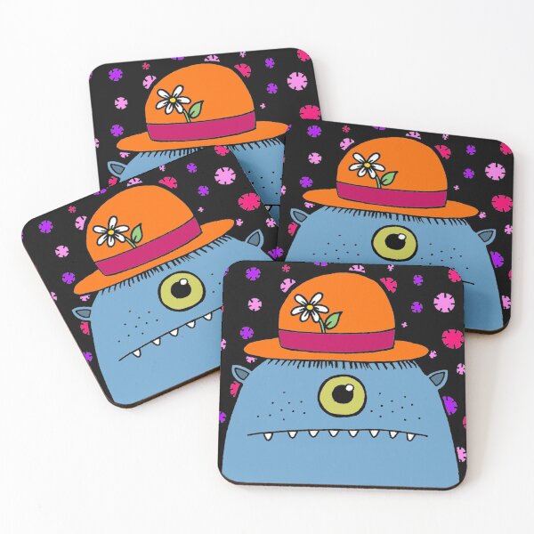 Item preview, Blue Cyclops with Bowler Hat designed and sold by SquashBlossom1.