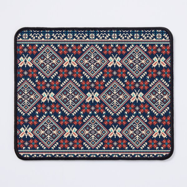 Item preview, Ethnic Slavic pixel carpet texture #6 - Ukrainian, Romanian, Moldavian, Polish, Hungarian designed and sold by GreekTavern1979.