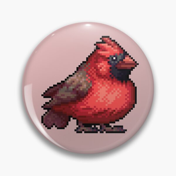 Item preview, Pixel Cardinal designed and sold by Shalmons.