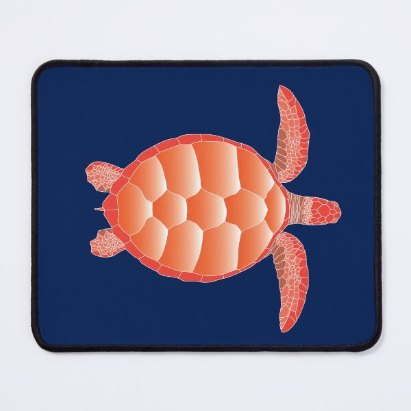 Item preview, Vibrant Orange Mosaic Sea Turtle designed and sold by KsbAesthetics.