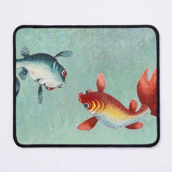 Item preview, Ying & Yang - Silver and Gold Fish  designed and sold by gizmut.