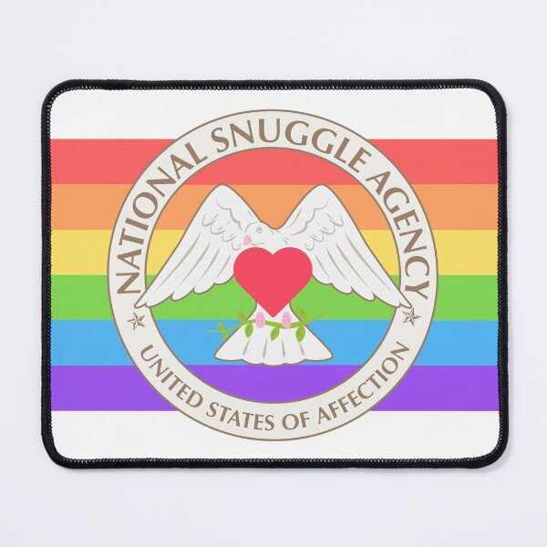 Item preview, National Snuggle Agency Pride Stripe designed and sold by animinimal.