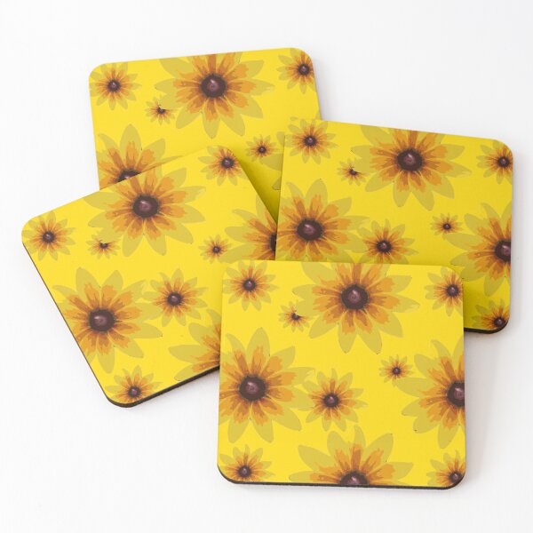 Item preview, Blackeyed Susan on Yellow Repeat 5748 designed and sold by Art in My Loft.