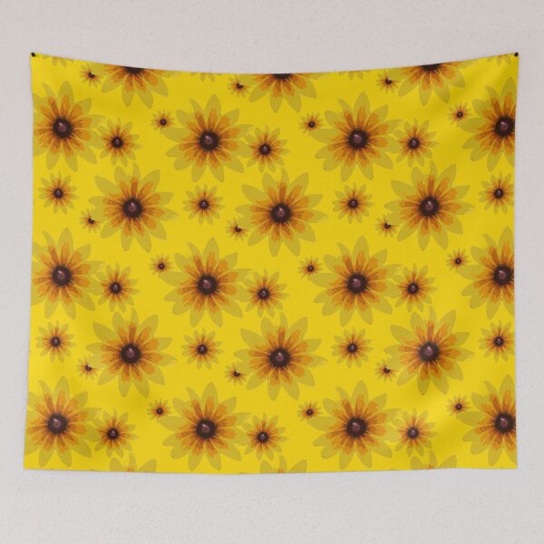 Item preview, Blackeyed Susan on Yellow Repeat 5748 designed and sold by Art in My Loft.