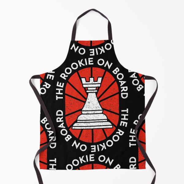 Item preview, The Rookie on Board - Rook Chess Player Quotes - Gambit Pawn Game Check Mate Champion designed and sold by Ranggasme.