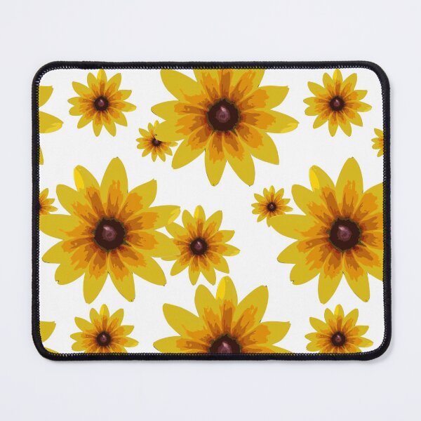 Item preview, Blackeyed Susan on White Repeat 5748 designed and sold by Art in My Loft.