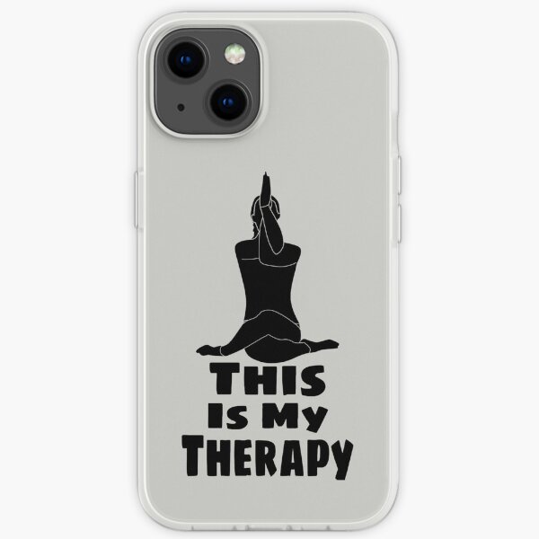 Yoga Is My Therapy And True Peace iPhone Soft Case