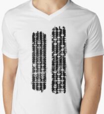 Camiseta de cuello en V Land Marks