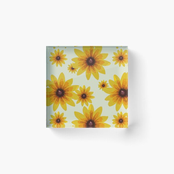 Item preview, Blackeyed Susan on Palest Sage Repeat 5748 designed and sold by Art in My Loft.